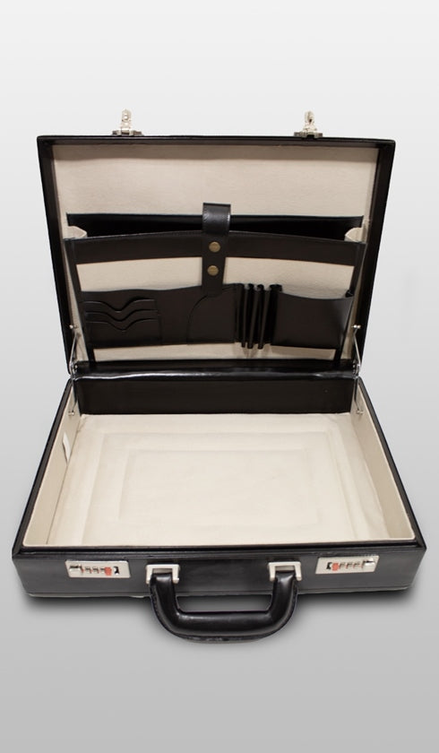 Bolsa 007 Verona Com 2 Fechos Preta